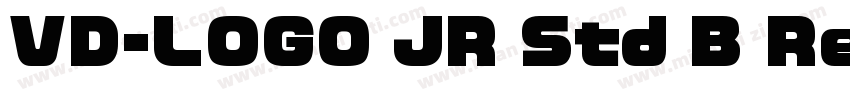 VD-LOGO JR Std B Re字体转换